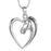 Bayram® Veuer Schmuck für Damen Edle Pferd Hals-Kette in Silber Versilbert Pferde-Kopf Herz Tier-Freund Geschenk zu Weihnachten für Mädchen Pferdeliebhaber