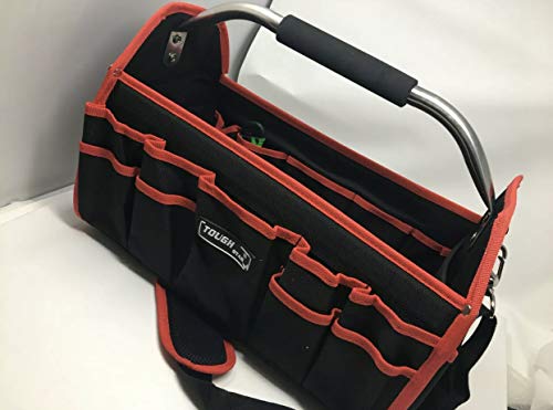 Werkzeugtasche mit Schultergurt 31 Fächer XL 42CM Tasche Werkzeugkiste