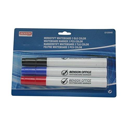 MARKERSTIFT WHITEBOARD 3 TLG COLOR