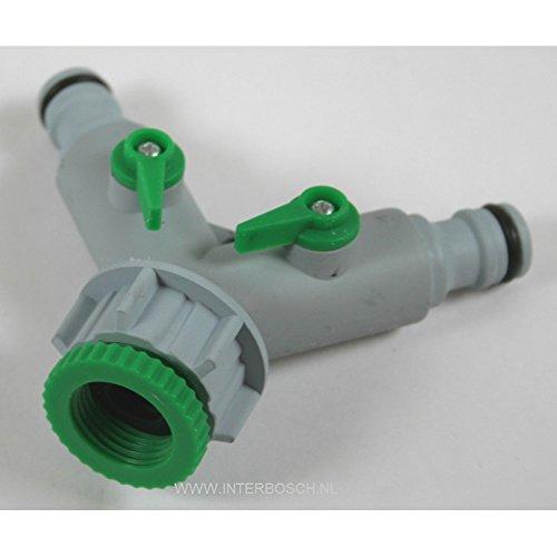 SCHLAUCH SCHNELLKUPPLUNG 2-WEGE 1/2-3/4" SOFT 009346