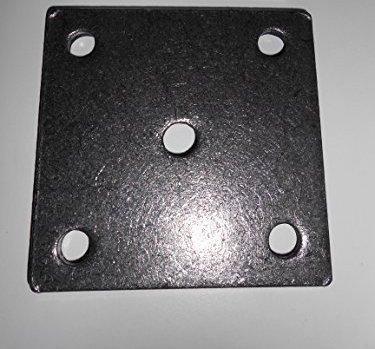 Bayram® Ankerplatte Eisenplatte Stahlplatte Eisen Stahl Platte Flacheisen 120x120x6mm