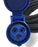 CEE Verlängerungskabel 10m 240V/16A IP44 Aussenbereich Neopren H07RN-F Camping Kupplung Boot Bayram®