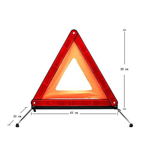 Zhhlinyuan Warning Triangle Warndreieck Emergency Foldable Sign Notwendiges Zeichen Car Reflective Car Accident Auto Reflektieren Auto Unfall