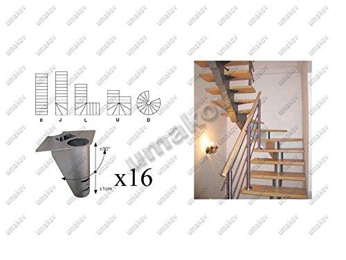 Treppenanlage SEGMENT NS270, Garnitur Vmax 2860mm