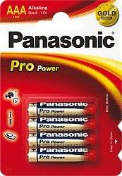 Panasonic Pro Power Batterie AAA LR3 Micro Gold Akali 1,5V LR03 NEU MN2400