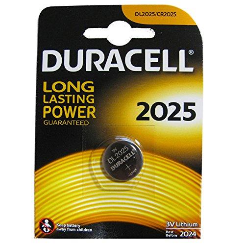 Duracell 10DUCR2025 Lithium Knopfzelle (3 Volt, 10-er Pack)