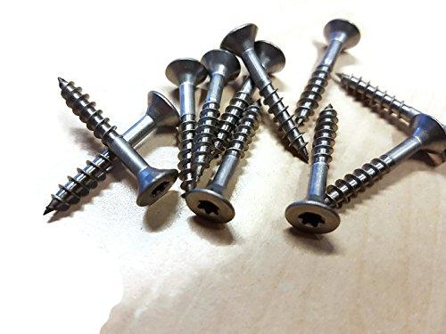 Spanplatten Schrauben Torx Edelstahl Schraube V2A Holzschrauben A2 Nirosta 5x25 25 Stck
