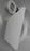 Mini-Halbeinlass-Gurtwickler SRB mit Abdeckhaube, Farbe: weiß, inkl. Gurt 15 mm x 5 m Länge, Gurtfarbe: grau, Lochabstand: 135 mm Auswahl ohne Gurt,