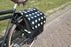 Doppeltasche LASTPAK 32 Liter Schwarz Weiße Punkte Fahrrad Packtasche