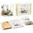 ROBOTIME Puppenhaus Wohnzimmer mit Zubehör und Möbel - DIY Dollhouse Miniature Kit zum Aufbauen von Erwachsenen - Mini Renovation House - Kreativität für Kinder