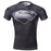 Cody Lundin Mens Super Hero Fitness T-Shirt Männer Kompression Joggen Bewegung ausführen Kurzarm (M, Black-Grey)