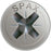SPAX Universalschraube aus Edelstahl rostfrei A2, 4,5 x 40 mm, 200 Stück, Kreuzschlitz Z2, Senkkopf, Teilgewinde, 4CUT, 1087000450403