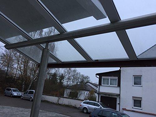 Glasvordach Edelstahl Vordach Glas Klarglas VSG Türvordach Überdachung