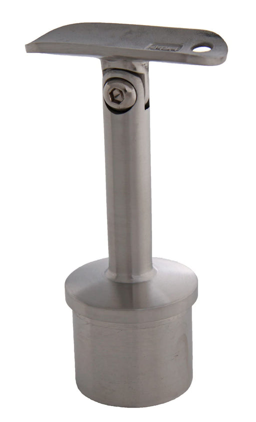 Bewegliche Edelstahl Rohrstütze für Pfosten 42,4 x 2,0 mm V2A (S015737)