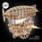 Lokomotive mechanischer Baukasten - 3D Holzpuzzle Laser-Cut - Modellbaukasten mit Eigenantrieb - Bildung IQ Puzzler Geschenke für Kinder, Jugendliche und Erwachsene (Air Vehicle)