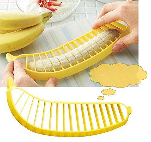 Banana Cutter Slicer Bananenscheibe Bananenschneider Bananenteiler-Neu