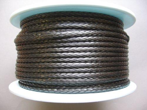 Dyneema Flechtschnur carbongrau Durchmesser 6mm (Dyneema-Flechtleinen)