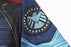 Cody Lundin Herren Kompression Rüstung Amerika Held Logo Fitness Laufen Sport Kurzarm, captain america Blau, M