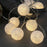 netproshop LED Batterie Lichterkette Cotton Balls 10 Lichter Indoor Auswahl, Auswahl:Weiss