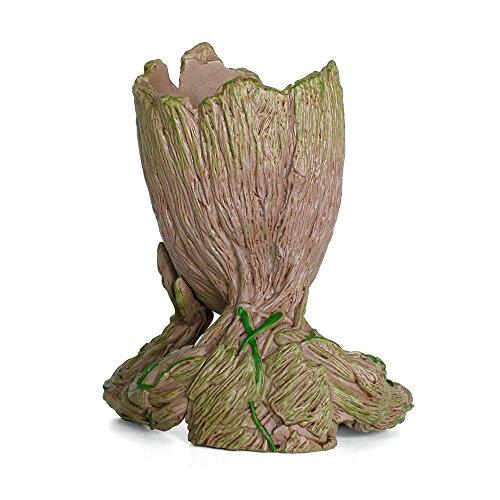 Nozdom Blumentopf/Stifthaltung/Stiftbehälter aus Harz Baumbaby für Schlafzimmer Büro Wohnzimmer Geschenk zum Weihnachten Ostern Silvester