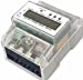 Digitaler Stromzähler Drehstromzähler Wattmeter für DIN Hutschiene, Energiemessgerät mit Wattanzeige 50Hz 5(80) A 230/400V 3 Phasen 4 Draht