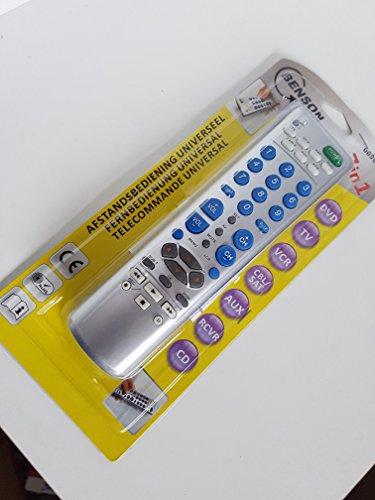 Universal Fernbedienung 7 in 1 Fern Bedienung TV SAT Receiver DVD CD
