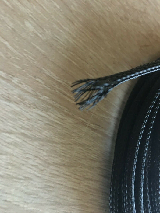 10m Gewebe Geflecht PET Isolier-schlauch schutz Kabel Schnur Seil 5-12