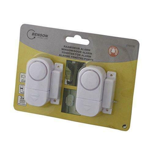 2x Fensteralarm Türalarm Fenster Alarm Tür Alarmanlage Sicherheit Sirene 2 tlg.