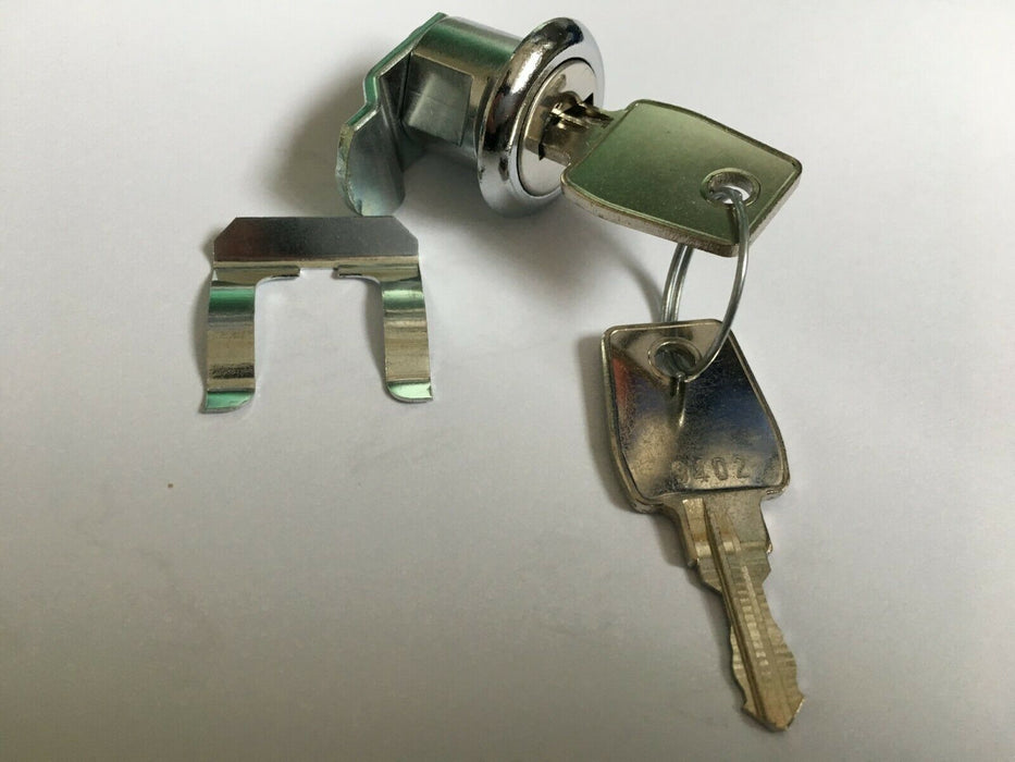 Briefkastenschloss/Hebelzlinder R1 passend für Renz 12 mm  7 mm Hebel  Schlüssel