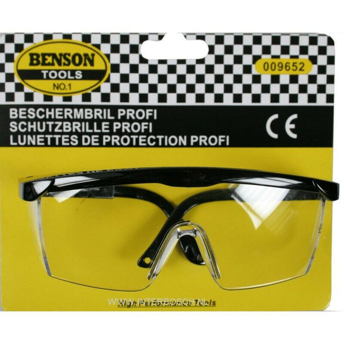 1 Stck Vollsichtschutz-Brille mit Bügel Seitenschutz Arbeitsbrille Schleifbrille