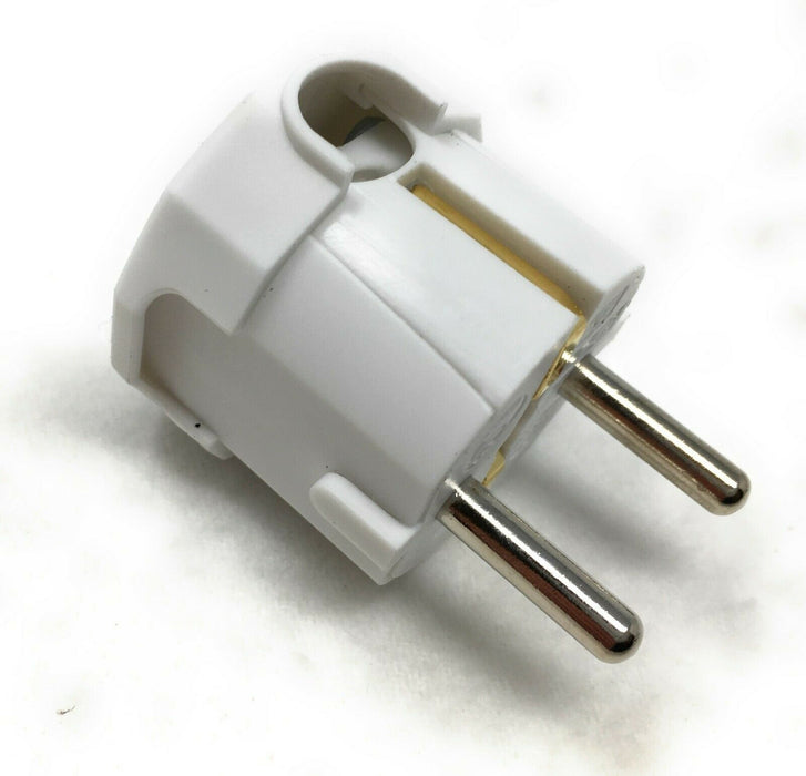 1x Schukostecker Schuko Stecker Winkelstecker Schutzkontakt Schutzkontaktstecker