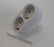 2-fach Doppelstecker Steckdose Multistecker Adapterstecker Schutzkontakt Verteiler Mehrfachstecker Geprüft Sicherheit