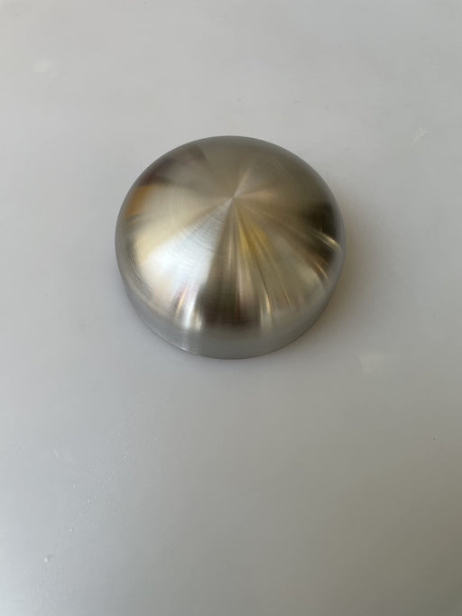 Edelstahl Halbkugel-Kappe Zum Anschweißen Am Rohr VA geschliffen 63 mm V2A oval