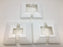 1x Abdeck Rosette eckig Rechteckrohre Quadratrohre Abdeckrosette weiss 90x90 n. Auswahl 20x20 30x30 40x40