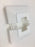 1x Abdeck Rosette eckig Rechteckrohre Quadratrohre Abdeckrosette weiss 90x90 n. Auswahl 20x20 30x30 40x40