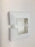 1x Abdeck Rosette eckig Rechteckrohre Quadratrohre Abdeckrosette weiss 90x90 n. Auswahl 20x20 30x30 40x40