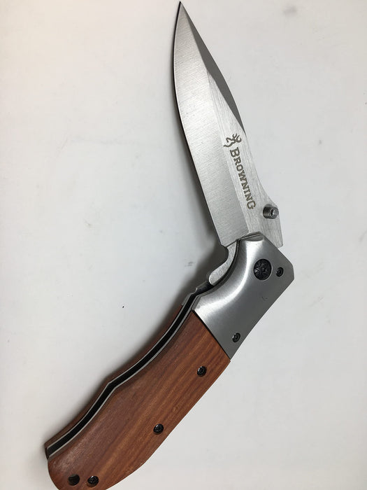 SRB Browning Taschenmesser Jagdmesser Outdoormesser Klappmesser 21 cm 9 cmKlinke