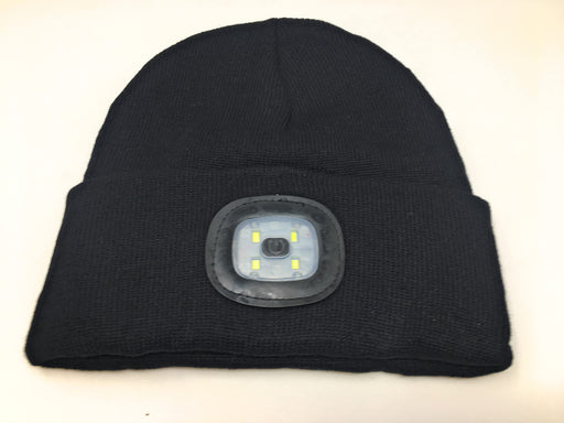 SRB Wintermütze Herren Damen Warme Mütze mit LED Licht Beanie Strickmütze Hüte DE