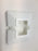 1x Abdeck Rosette eckig Rechteckrohre Quadratrohre Abdeckrosette weiss 90x90 n. Auswahl 20x20 30x30 40x40