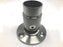 Edelstahl Wandanschluss mit Gelenk für Rohr 42,4 mm, geschliffen, V2A (S014590)