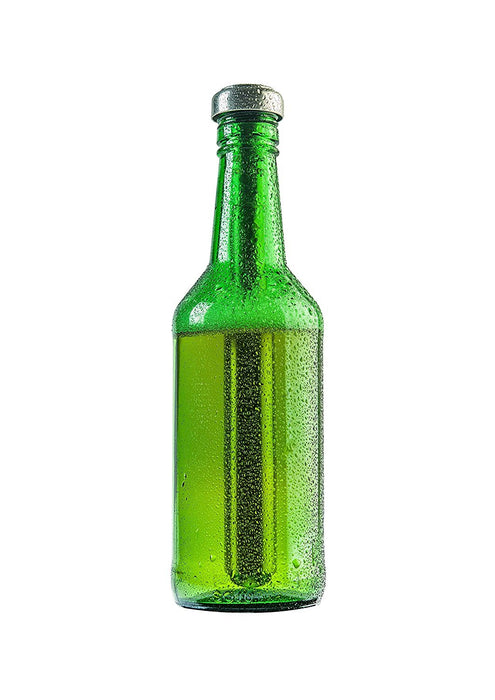 Bayram® Flaschenkühler aus Edelstahl 2 Stück | Wiederverwendbare Getränke Kühler | Fda Zertifikat | Chiller Stick Geschenk für Männer | Ice Cold Chilled Flaschen Getränk (Normal)