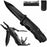 Multifunktion Taschenmesser,13 in 1 Taschenwerkzeug Multitool mit Zange Klappmesser Dosenöffner Schraubendrehe für outdoor Camping,Wandern | Inklusive EDC Kreditkarten Messer