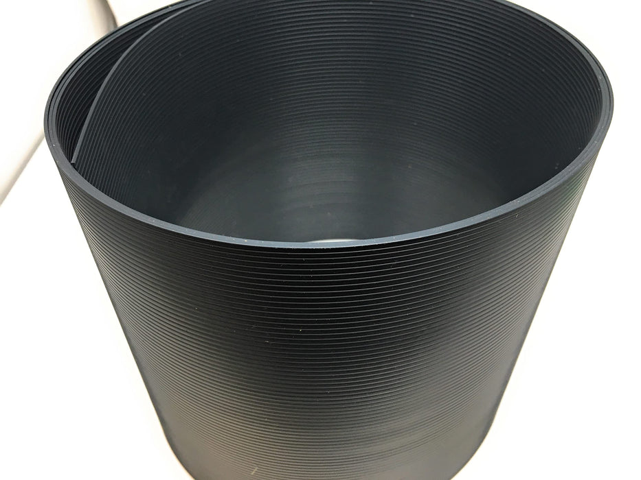 SRB Sichtschutzstreifen Anthrazitgrau Zaun - 1 Stück aus Hart-PVC 252x19 cm, RAL 7016 für Doppelstabmattenzäune