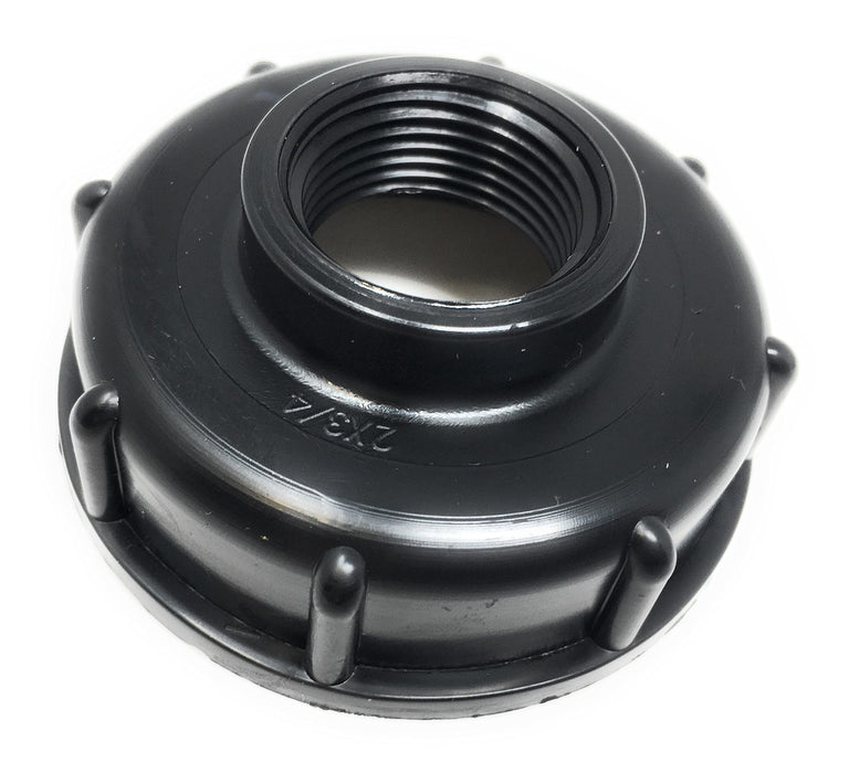 2 Stück IBC 3/4 Tankdeckel Tankanschluss Kunststoffverschlussdeckel Container Adapter S60x6 Grobgewinde Verschlussdeckel Flüssigkeitsspeicher Deckel Adapter für 1000l wassertank